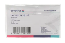 Covetrus Agujas de Sutura 1-2 Corte 1631 mm Ojo Regular 12 Unidades